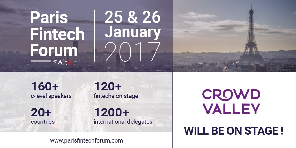 Crowd Valley at Paris Fintech Forum